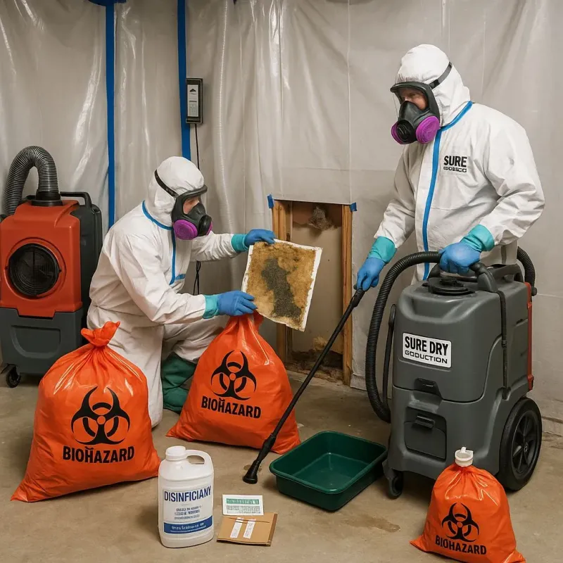 Contaminated Water Handling Protocols process in Grottoes, VA