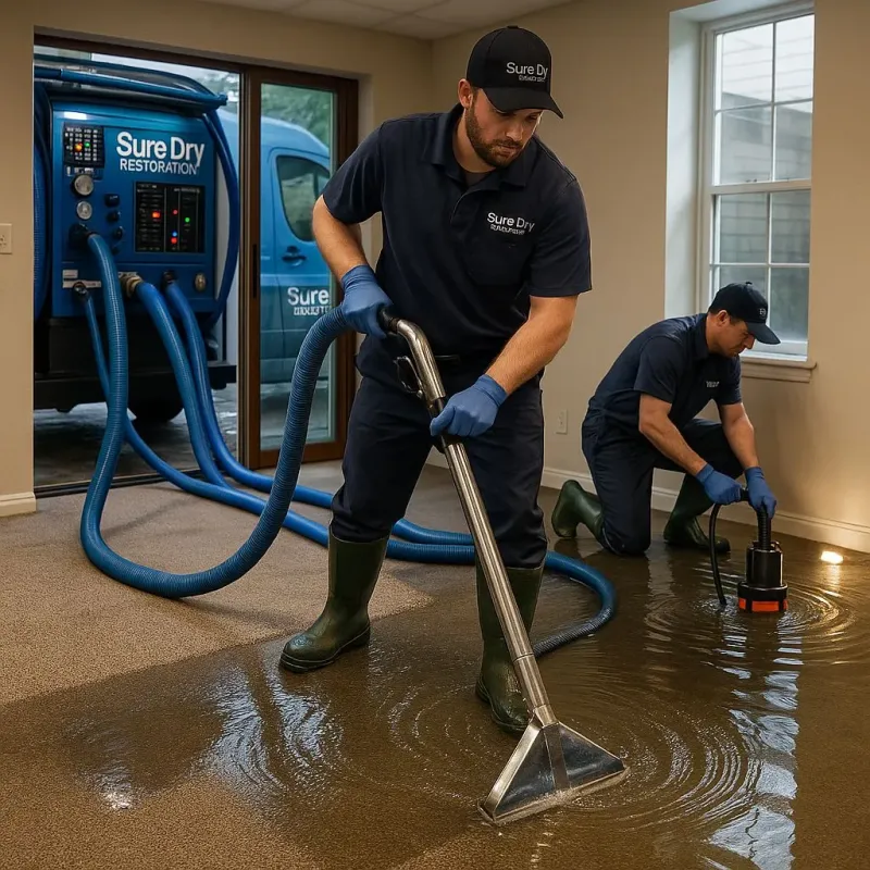 Water Extraction and Removal process in Grottoes, VA